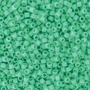 Delica Duracoat Opaque Sea Opal 11/0 seed Beads