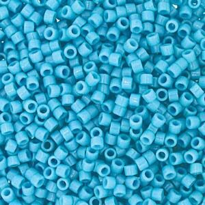 Delica Seed Beads 11/0 Duracoat Nile Blue